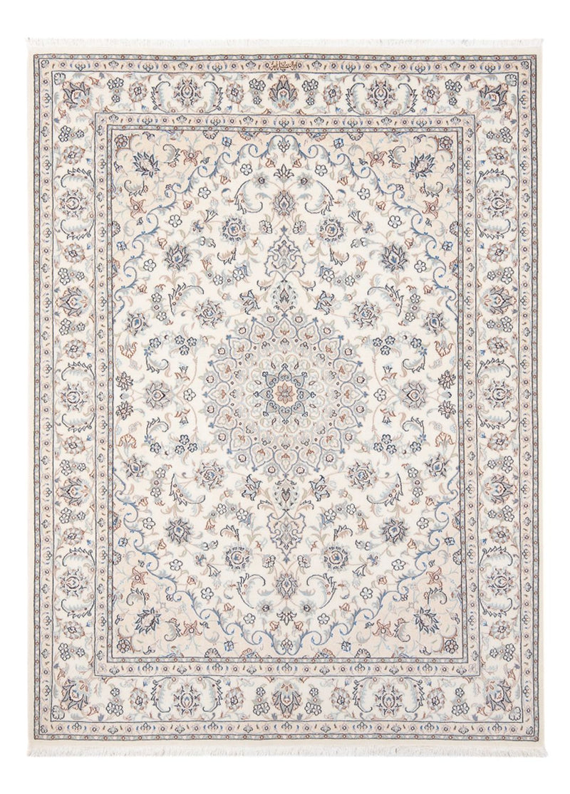 Perserteppich - Nain - Premium - 203 x 148 cm - creme