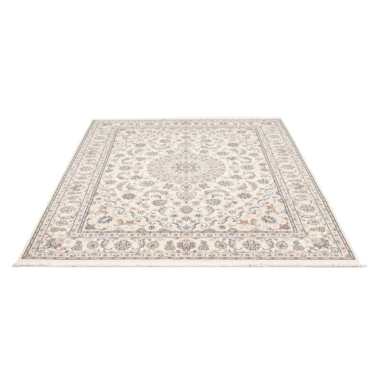 Perserteppich - Nain - Premium - 203 x 148 cm - creme