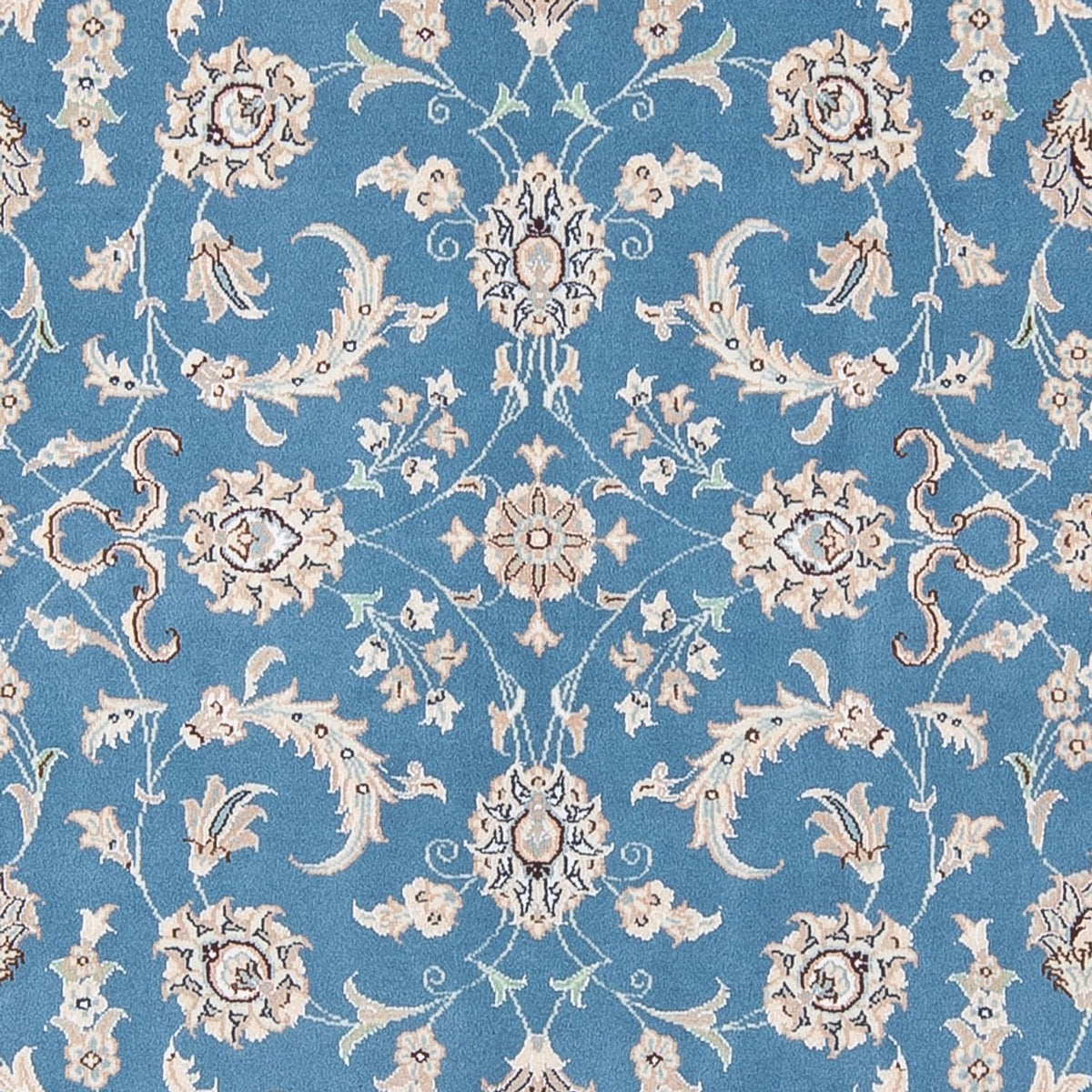 Perserteppich - Nain - Premium - 203 x 150 cm - blau