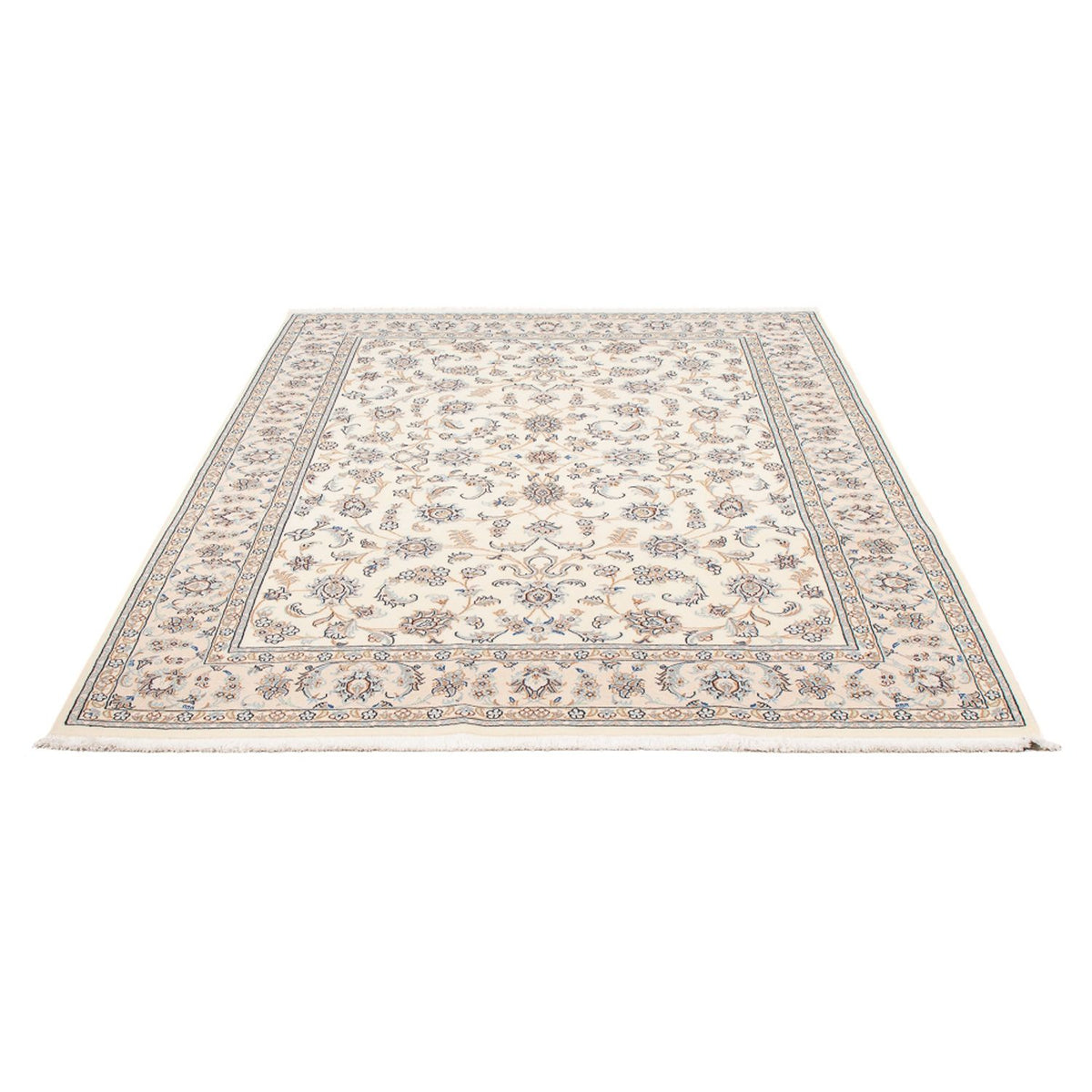Perserteppich - Nain - Premium - 208 x 150 cm - creme