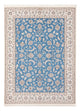 Perserteppich - Nain - Premium - 200 x 146 cm - blau