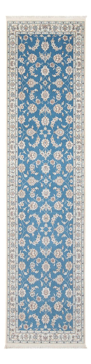 Läufer Perser - Nain - Premium - 300 x 84 cm - blau