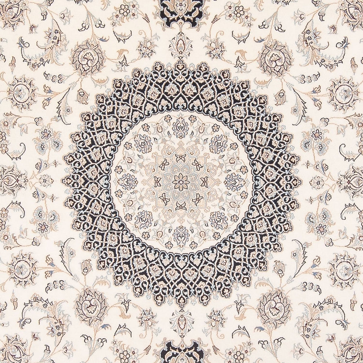 Perserteppich - Nain - Premium - 307 x 252 cm - creme