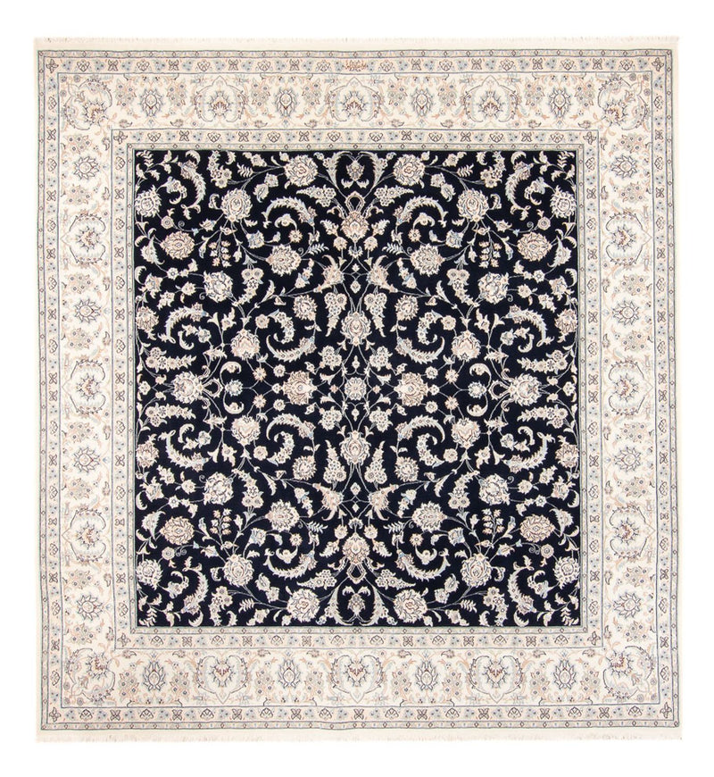 Perserteppich - Nain - 265 x 247 cm - dunkelblau