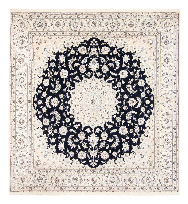 Perserteppich - Nain - 264 x 246 cm - dunkelblau