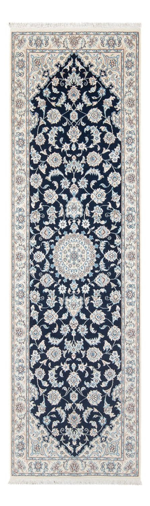 Läufer Perser - Nain - Premium - 246 x 80 cm - dunkelblau