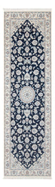 Läufer Perser - Nain - Premium - 246 x 80 cm - dunkelblau
