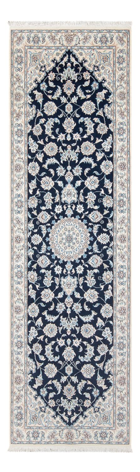 Läufer Perser - Nain - Premium - 246 x 80 cm - dunkelblau