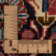Perserteppich - Nain - 252 x 199 cm - bordeauxrot