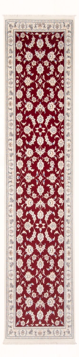 Läufer Perser - Nain - Premium - 297 x 83 cm - rot