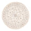 Perserteppich - Nain rund  - 203 x 200 cm - creme