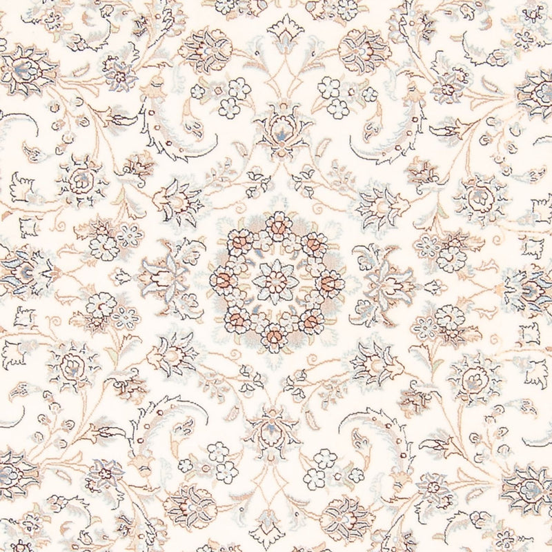 Perserteppich - Nain rund  - 203 x 200 cm - creme