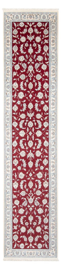 Läufer Perser - Nain - Premium - 346 x 86 cm - rot