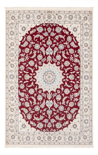 Perserteppich - Nain - Premium - 205 x 135 cm - rot