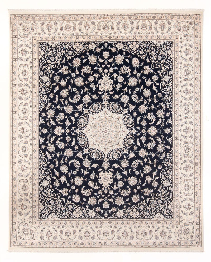 Perserteppich - Nain - Premium - 305 x 248 cm - dunkelblau