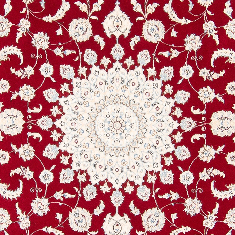 Perserteppich - Nain quadratisch  - 210 x 194 cm - rot