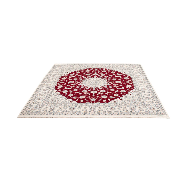 Perserteppich - Nain quadratisch  - 210 x 194 cm - rot