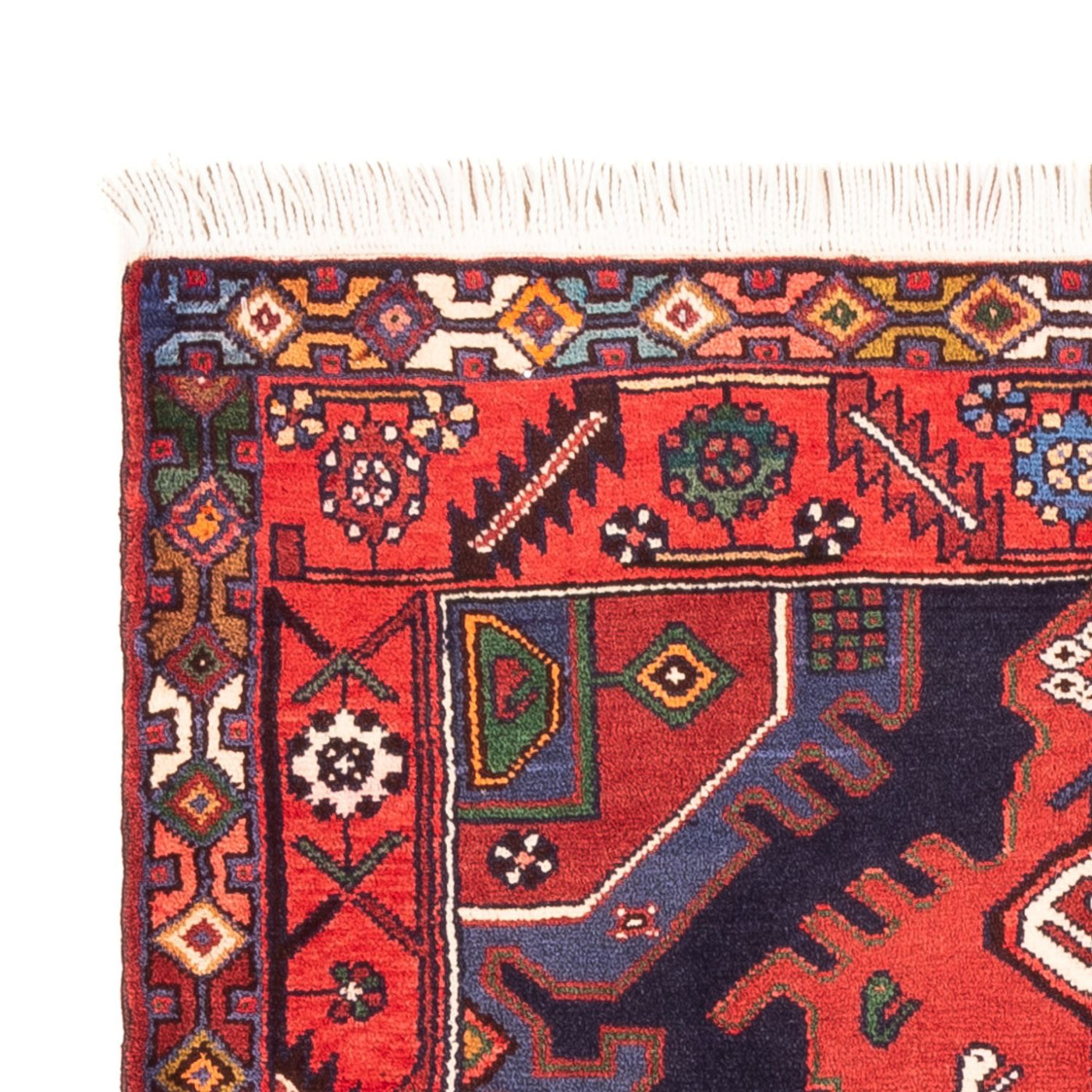 Perserteppich - Nomadic - 149 x 103 cm - dunkelblau