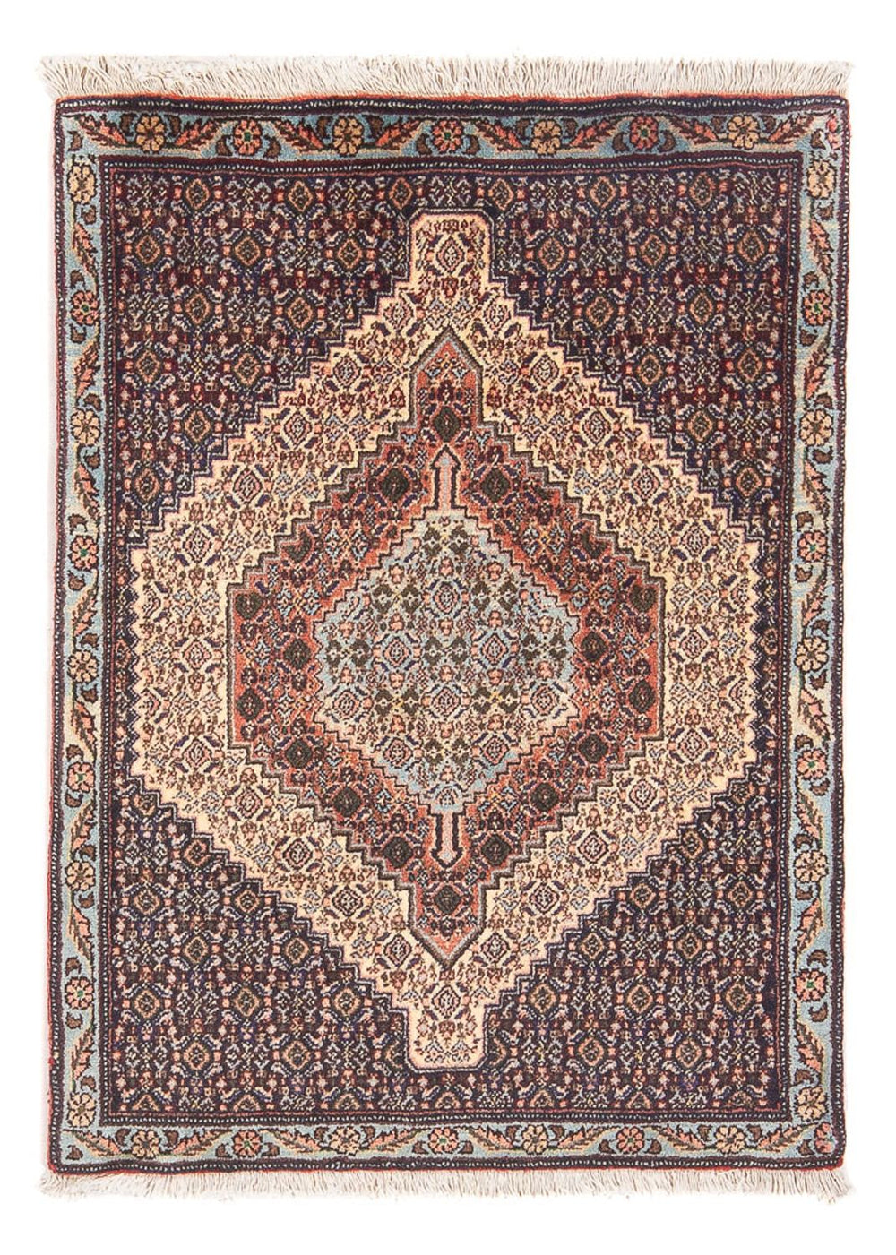 Perserteppich - Classic - 103 x 72 cm - dunkelblau