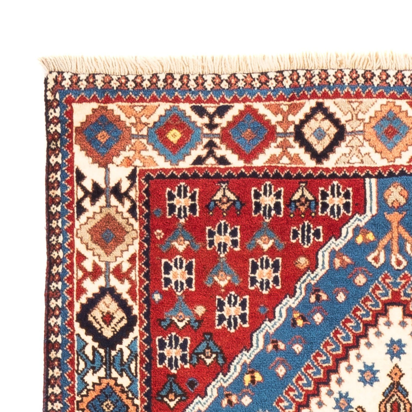 Läufer Perser - Nomadic - 200 x 84 cm - hellblau