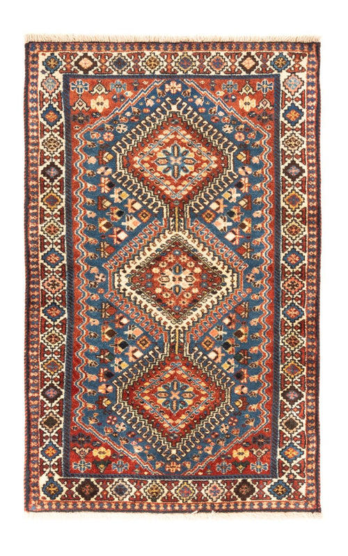 Perserteppich - Nomadic - 122 x 75 cm - blau