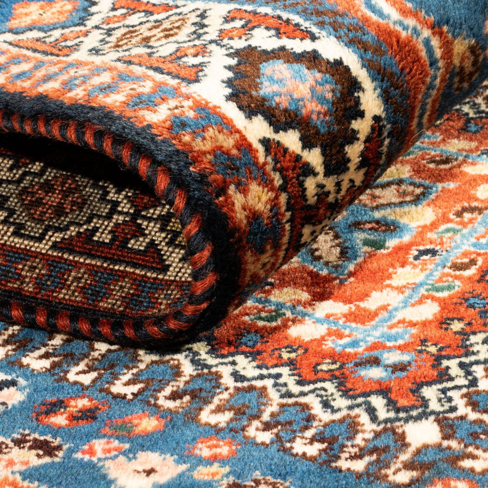 Perserteppich - Nomadic - 122 x 75 cm - blau