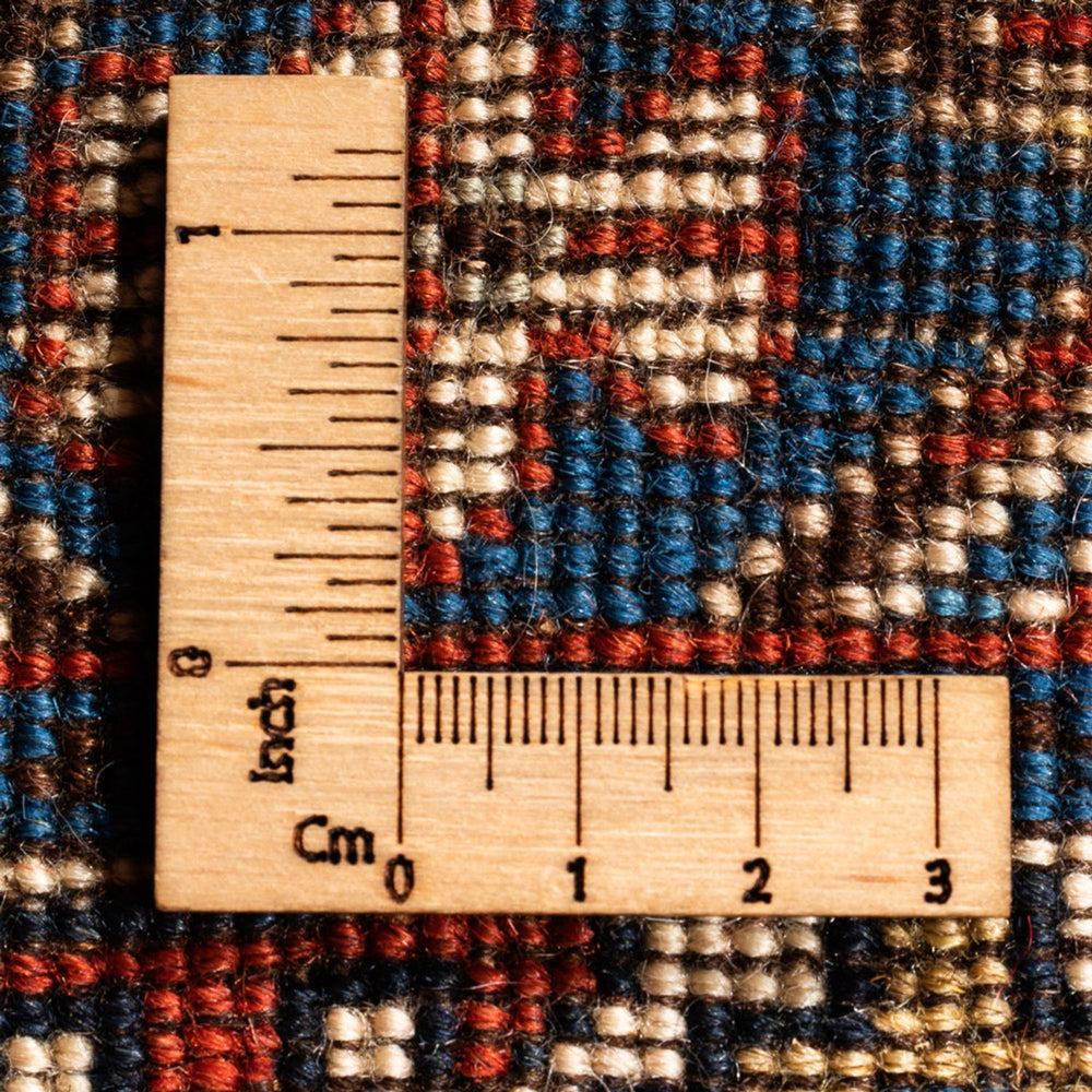 Perserteppich - Nomadic - 122 x 75 cm - blau