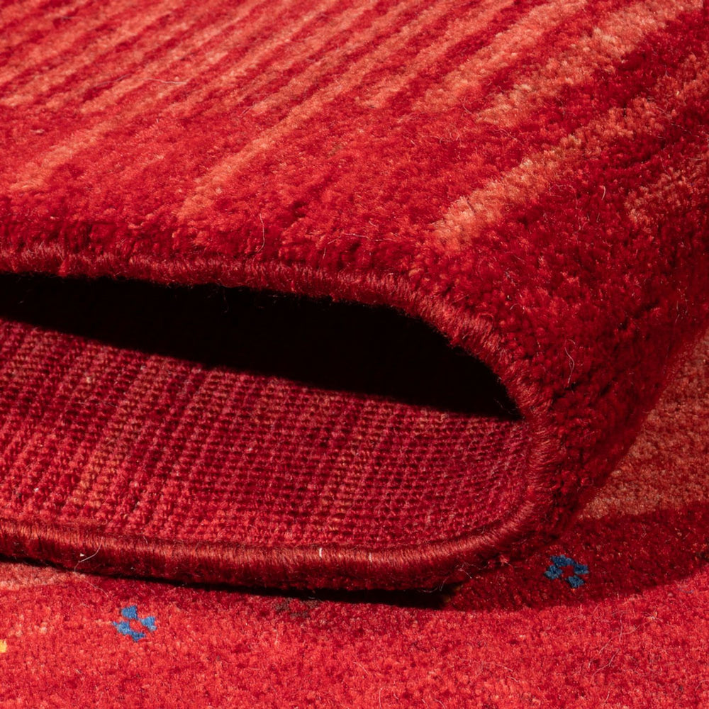 Gabbeh Teppich - Perser - 200 x 154 cm - rot