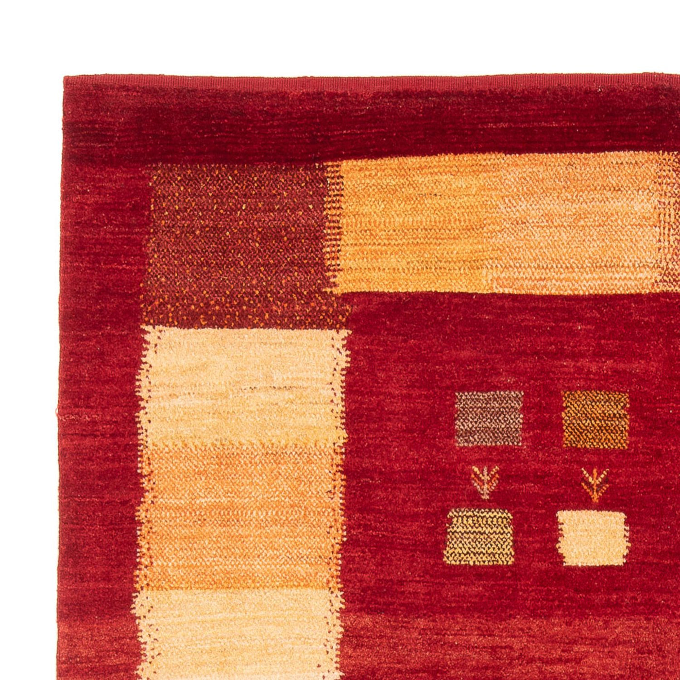 Gabbeh Persisch Teppich 200x158cm - Perserteppich Wollteppich