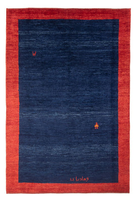 Gabbeh Teppich - Perser - 200 x 141 cm - dunkelblau