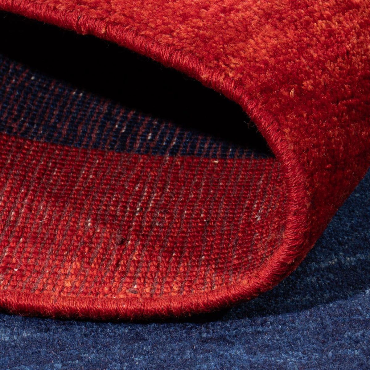 Gabbeh Teppich - Perser - 200 x 141 cm - dunkelblau