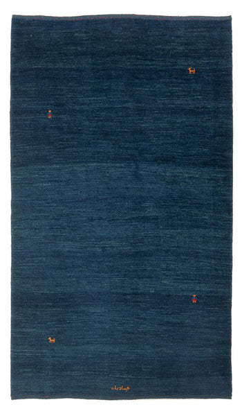 Gabbeh Teppich - Perser - 216 x 132 cm - dunkelblau