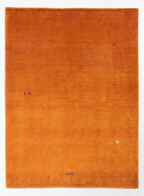 Gabbeh Teppich - Perser - 193 x 153 cm - orange