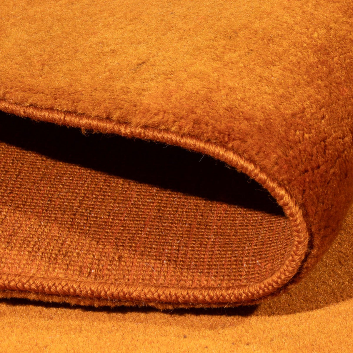 Gabbeh Teppich - Perser - 193 x 153 cm - orange