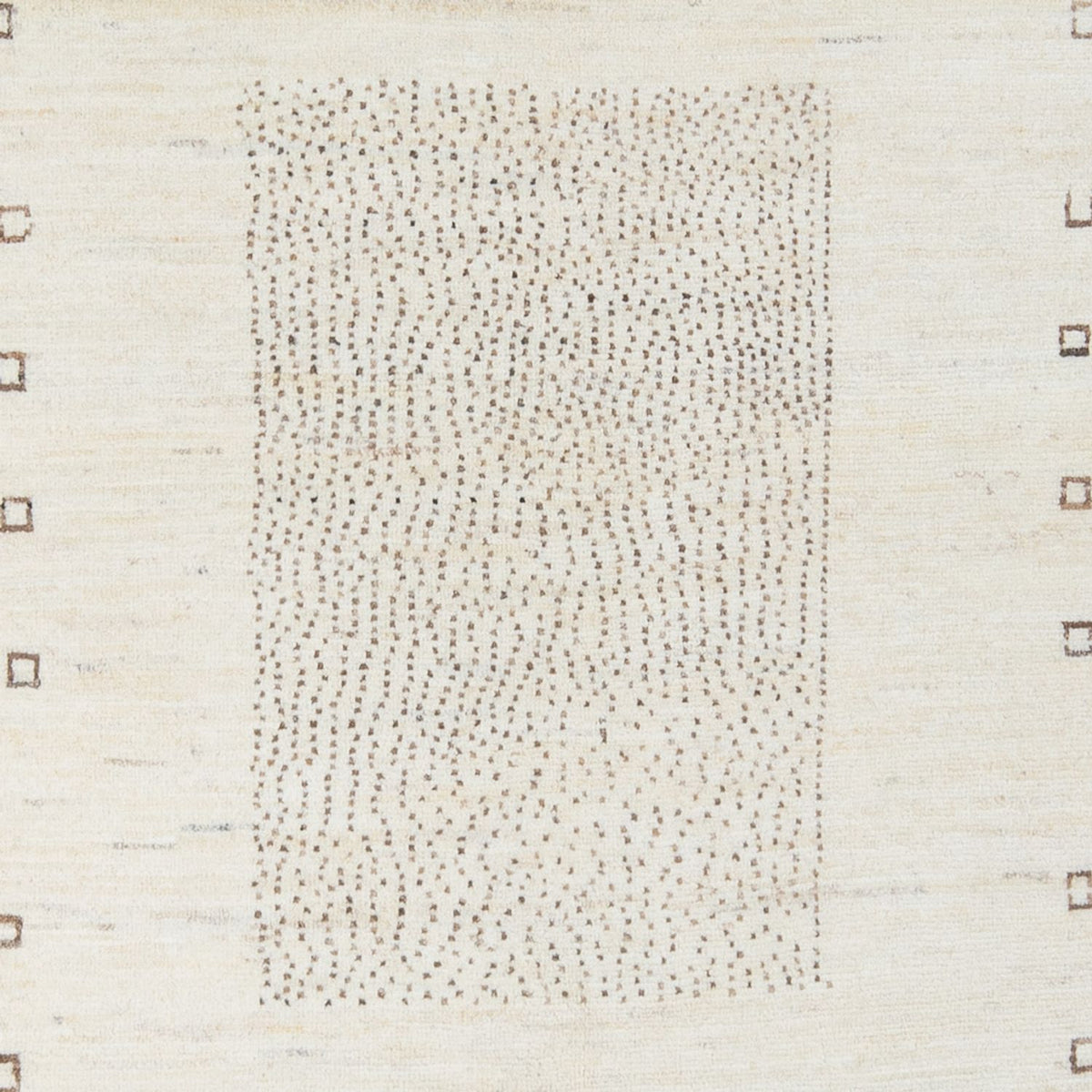 Gabbeh Teppich - Perser - 190 x 144 cm - silber