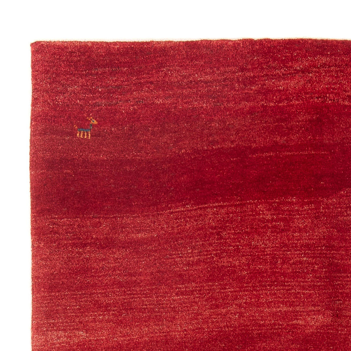Gabbeh Teppich - Perser - 188 x 145 cm - rot