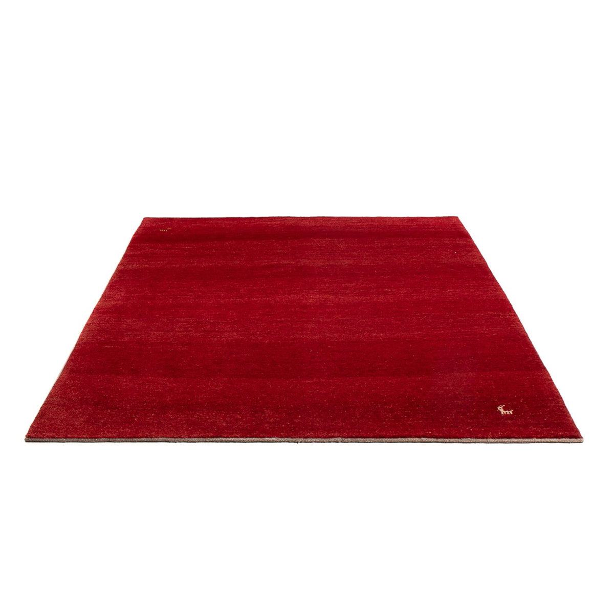 Gabbeh Teppich - Perser - 188 x 145 cm - rot
