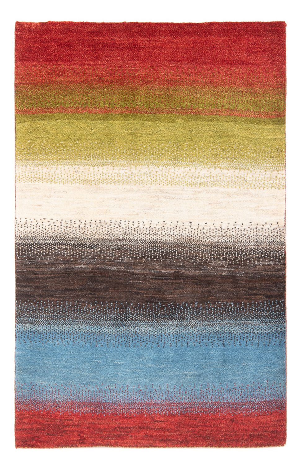 Gabbeh Teppich - Perser - 150 x 98 cm - mehrfarbig