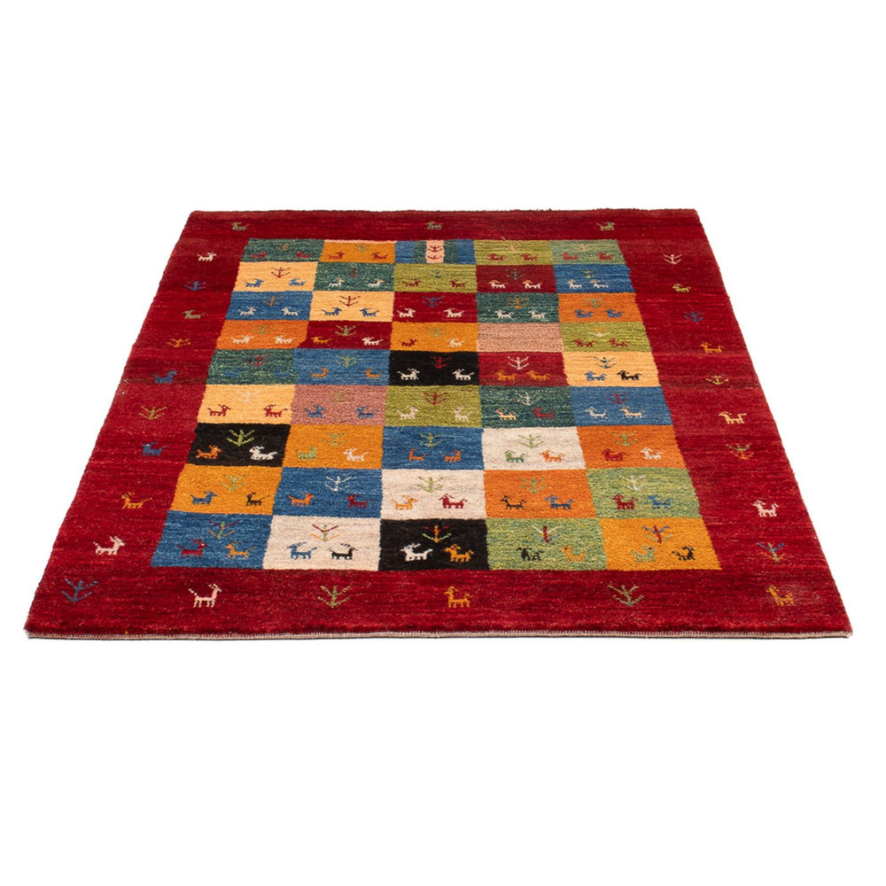 Gabbeh Teppich - Perser - 150 x 102 cm - mehrfarbig