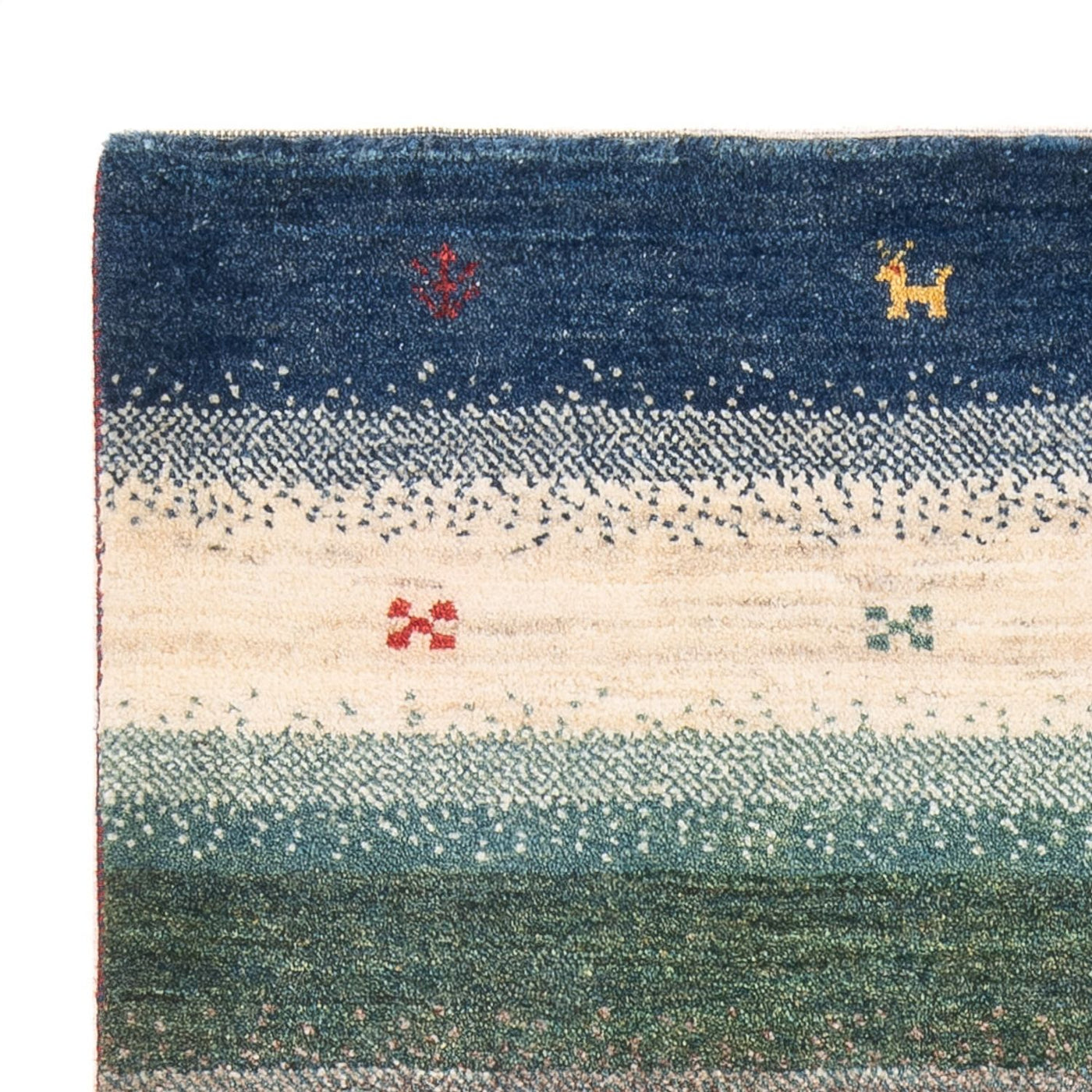 Gabbeh Persisch Teppich 153x107cm - Perserteppich Wollteppich
