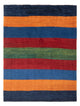 Gabbeh Teppich - Perser - 190 x 146 cm - mehrfarbig