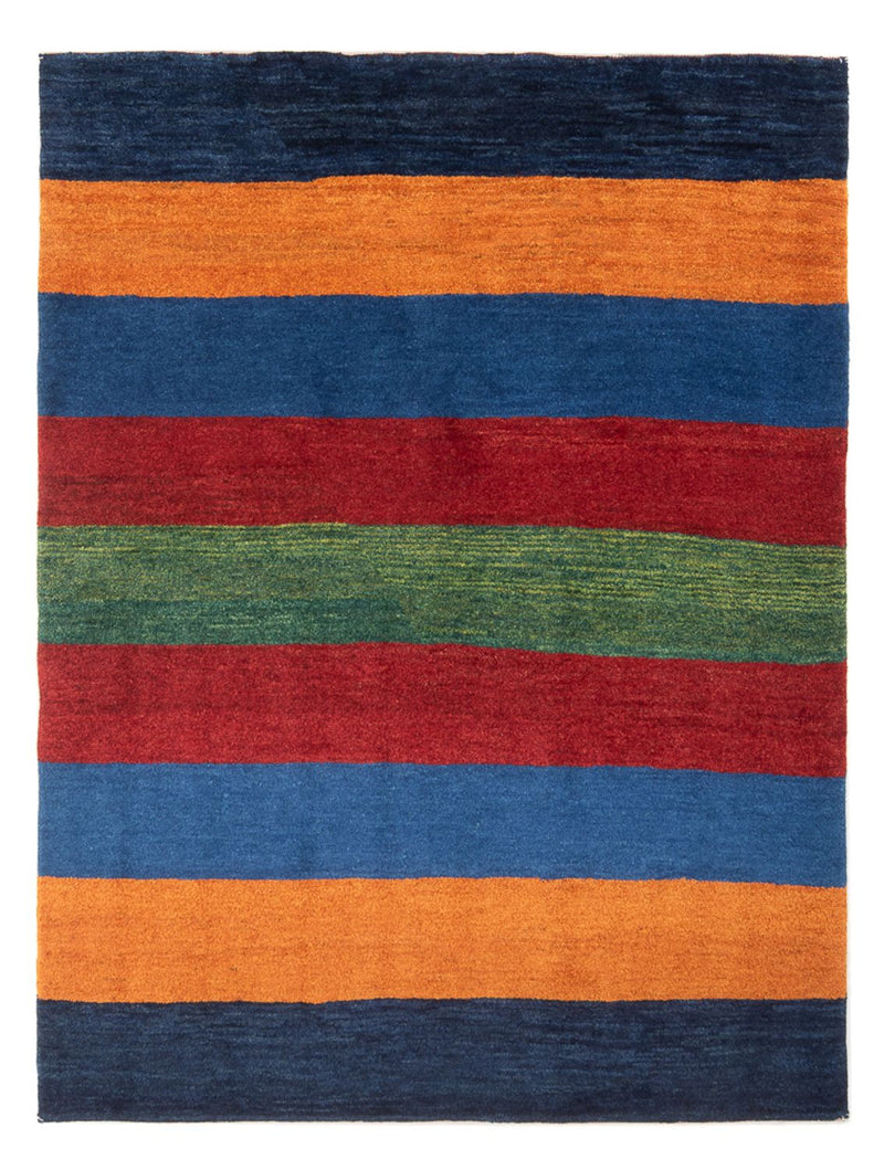 Gabbeh Teppich - Perser - 190 x 146 cm - mehrfarbig