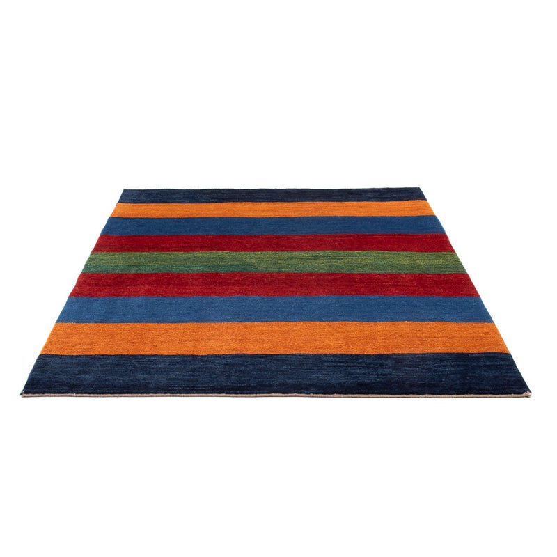 Gabbeh Teppich - Perser - 190 x 146 cm - mehrfarbig