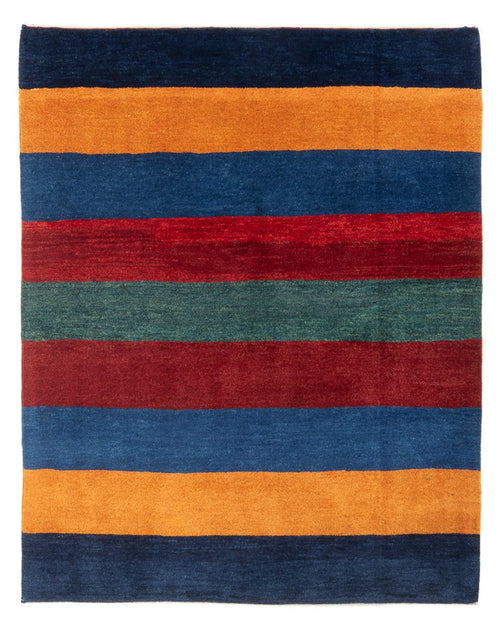 Gabbeh Teppich - Perser - 188 x 154 cm - mehrfarbig