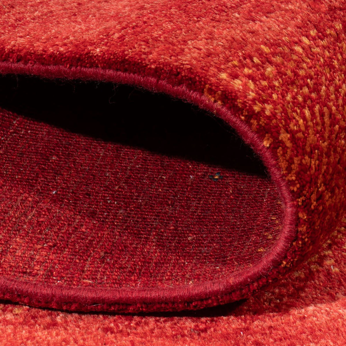 Gabbeh Teppich - Perser - 206 x 148 cm - rot