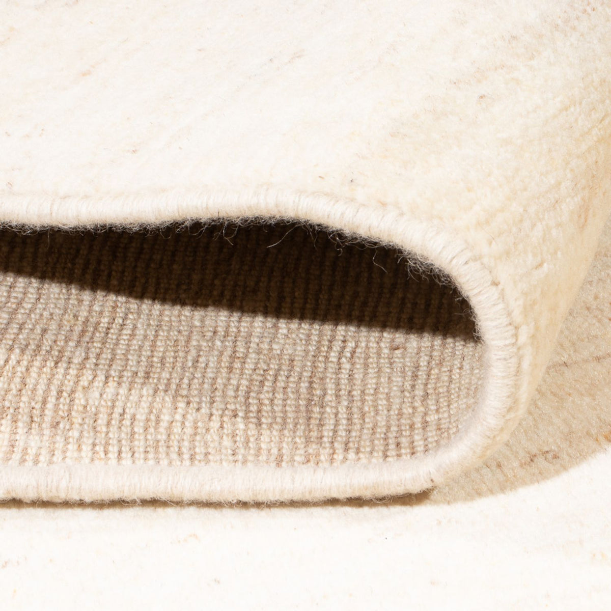 Gabbeh Teppich - Perser - 207 x 155 cm - silber