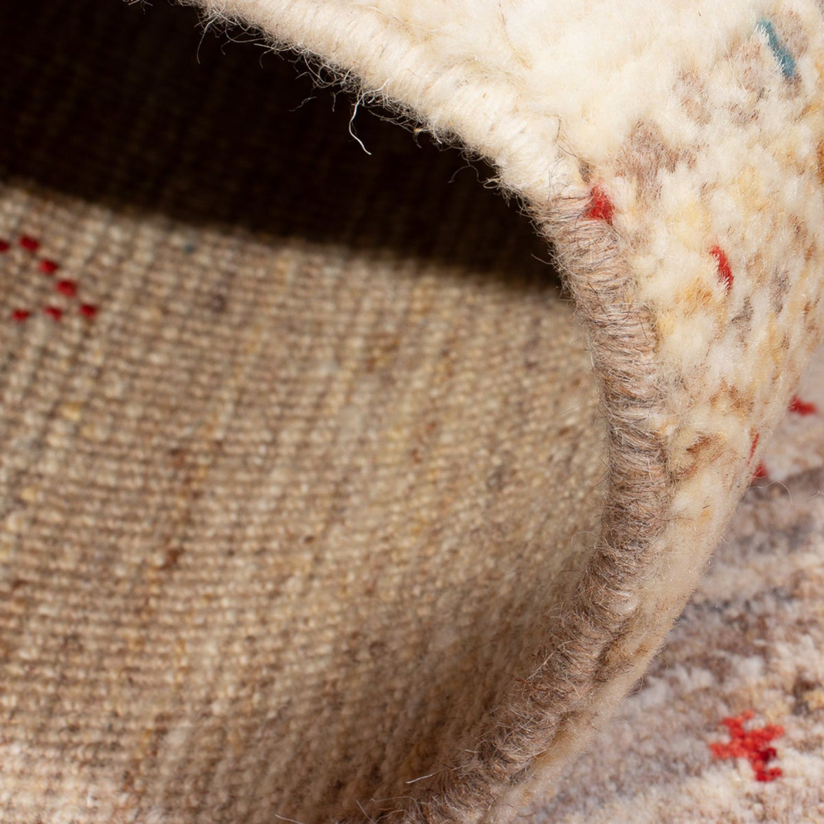 Gabbeh Teppich - Perser - 146 x 101 cm - mehrfarbig