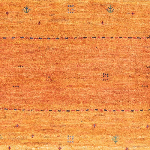 Gabbeh Teppich - Perser - 142 x 98 cm - orange