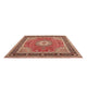 Perserteppich - Täbriz - Royal quadratisch  - 252 x 252 cm - rot
