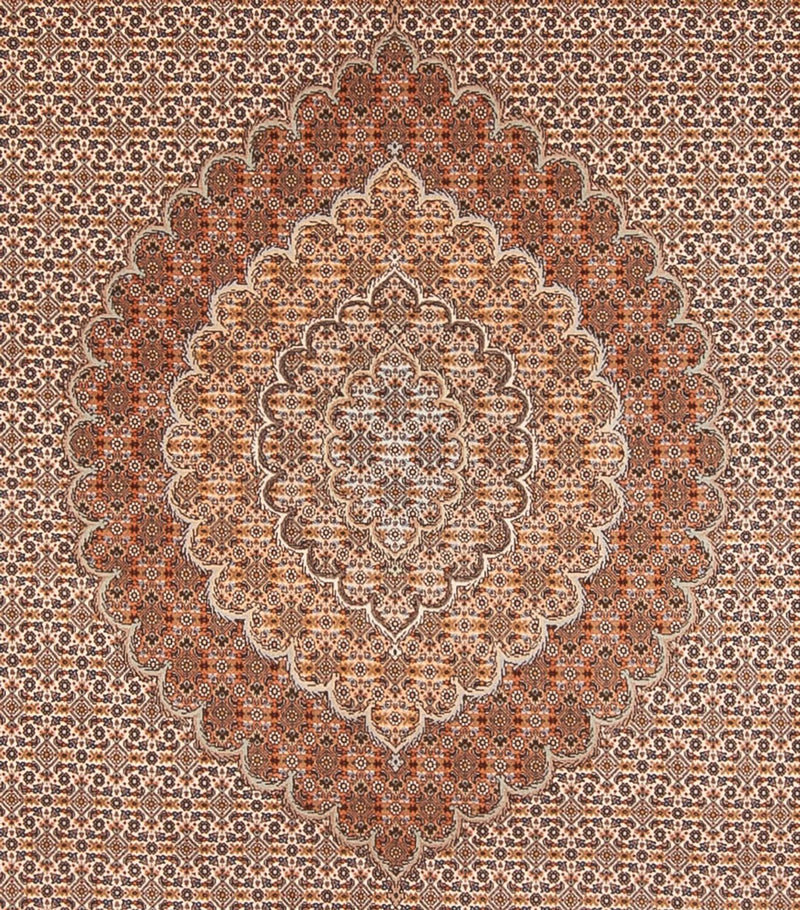 Perserteppich - Täbriz - 349 x 254 cm - hellbraun